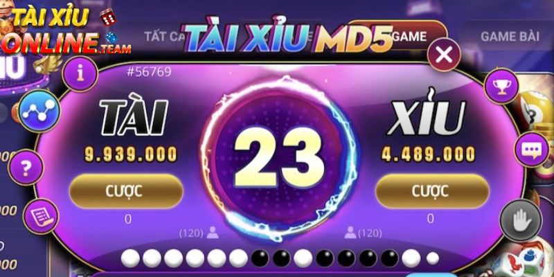 Lý do game tài xỉu MD5 thu hút người chơi